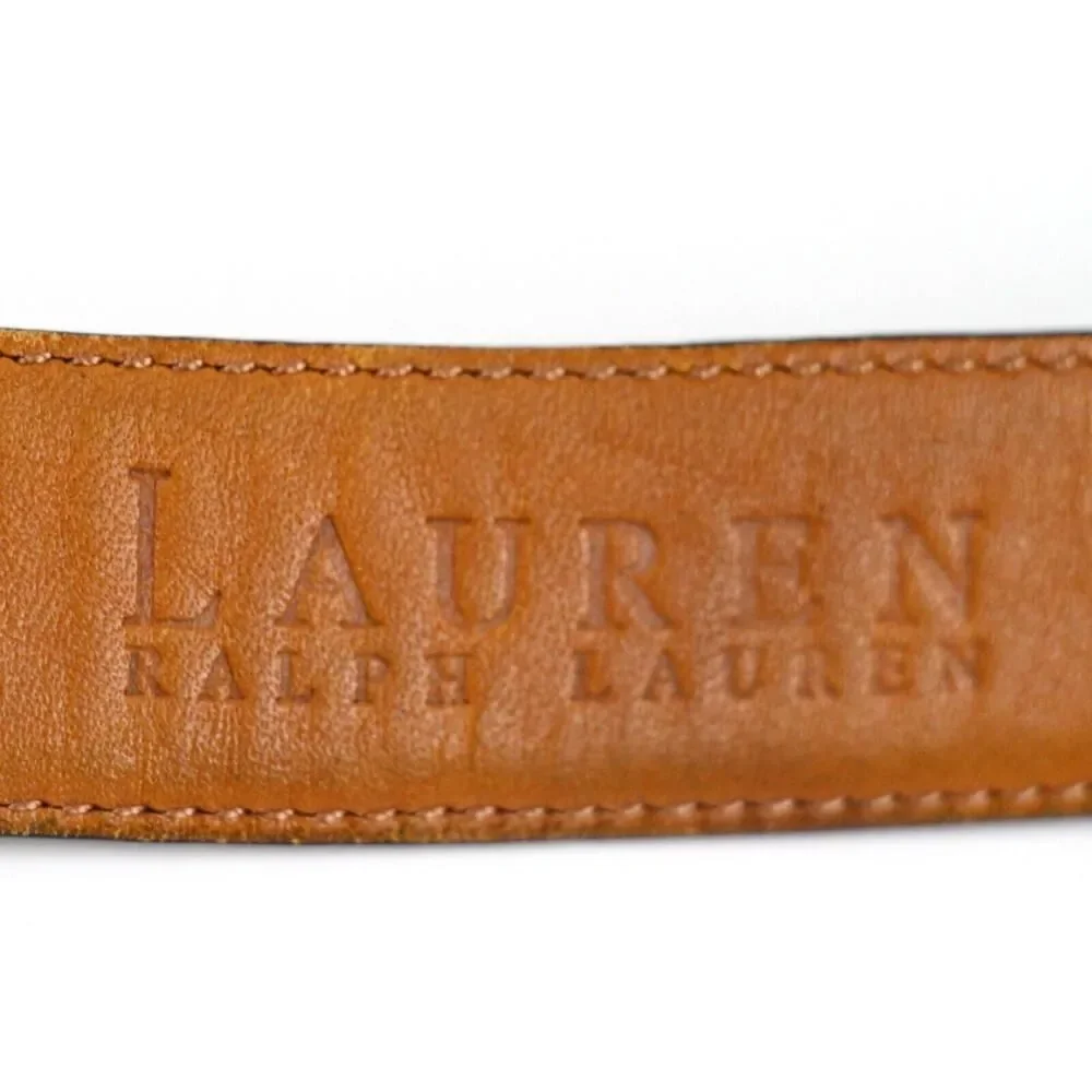Lauren Ralph Lauren BLACK GENUINE LEATHER 1